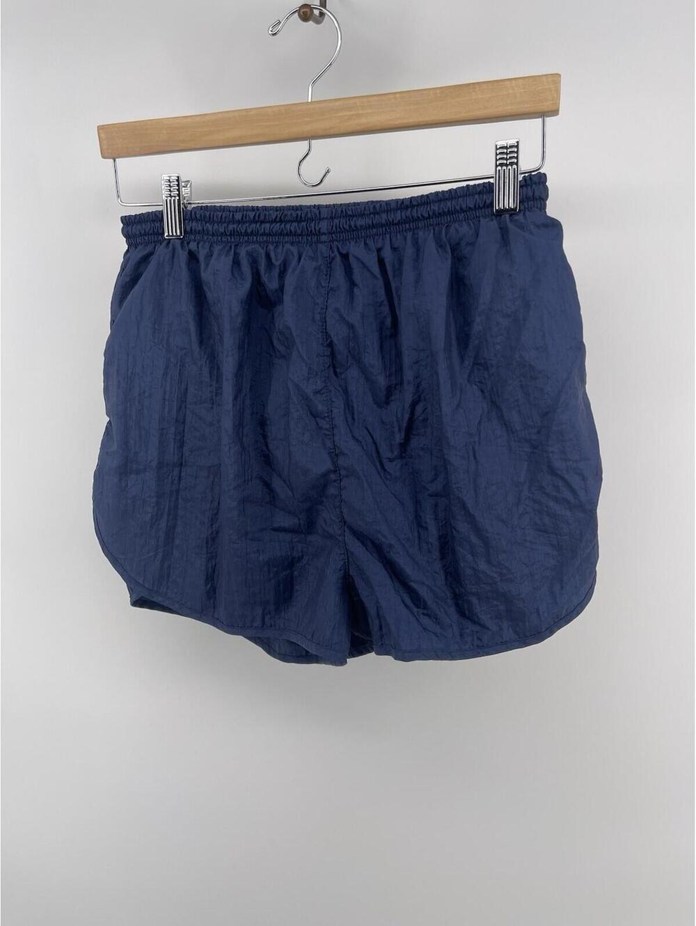 Short Attitude Blue Nylon‎ Athletic Casual Shorts Size M